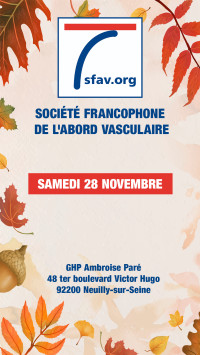 Réunion d'automne de la SFAV